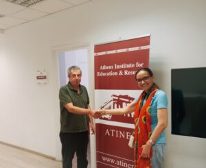 Η Δρ. Αμάνι Ισμαήλ και ο Δρ Γρηγόρης Θ. Παπανίκος